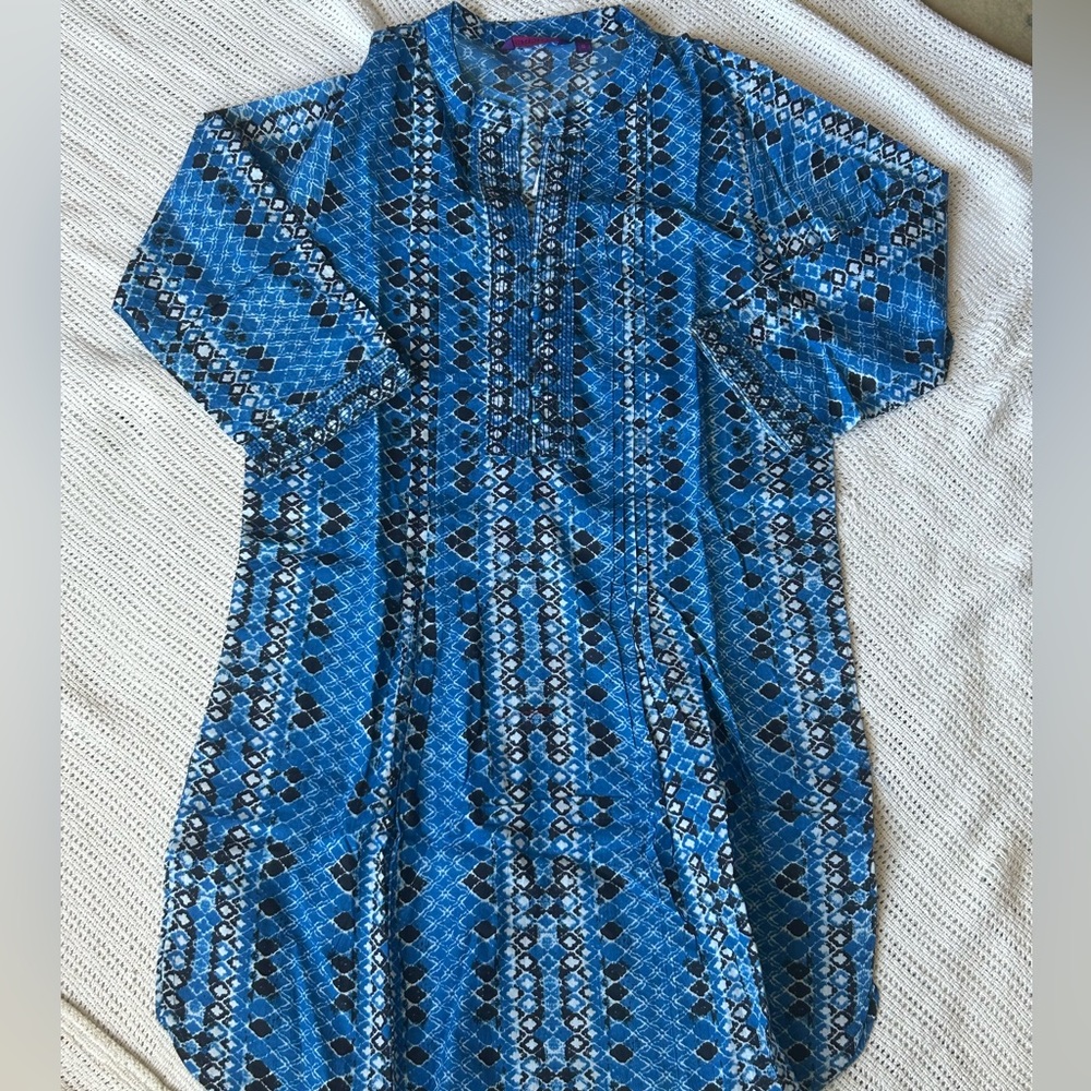 Blue Kurta
